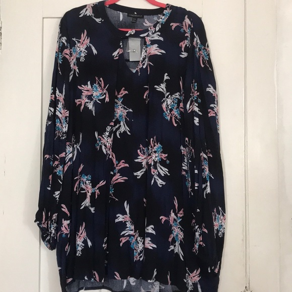 Lane Bryant Tops - Lane Bryant peasant style blouse